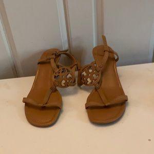 Like new Tory Burch strappy sandals.